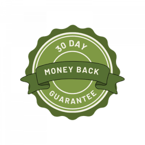 30-day money-back guarantee badge